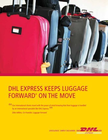 Luggage Forward Case Study - DHL