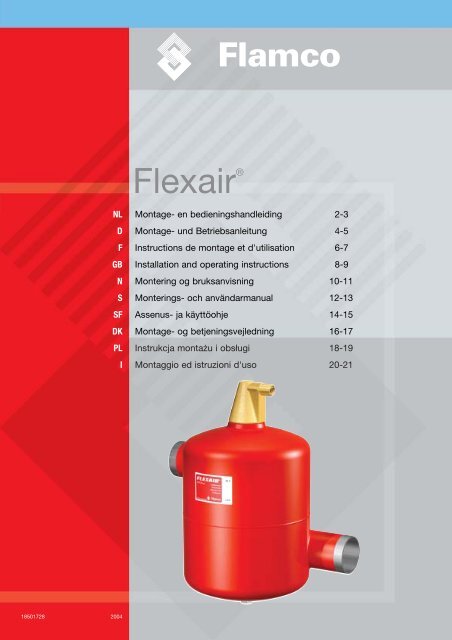 18501728 Instr. Flexair FC - Flamco