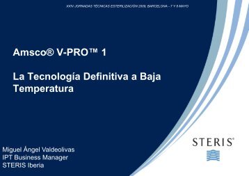 AmscoÂ® V-PROâ¢ 1 La TecnologÃ­a Definitiva a Baja Temperatura