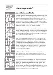 KAPITEL I Die Gruppe macht's! (PDF, 4019 kb) - Sozialistische ...