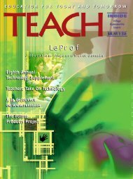 Le Prof Le Prof - TEACH Magazine
