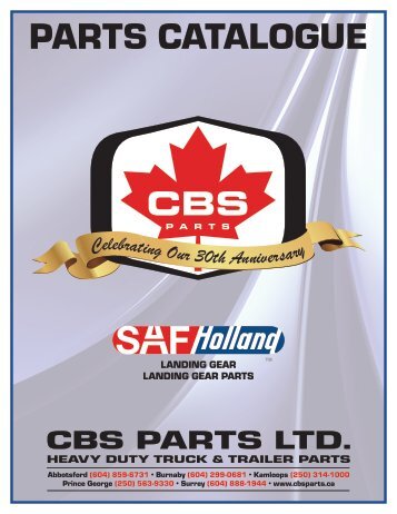 Landing Gear and Jackstands - CBS Parts Ltd.