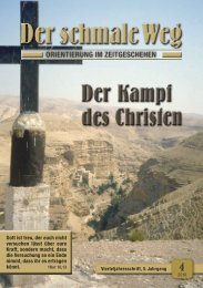 Der schmale Weg - Dr. Lothar Gassmann