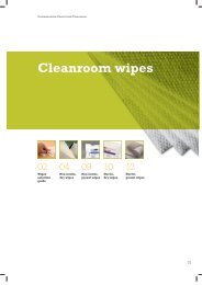 Cleanroom wipes - Anderco