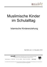 Muslimische Kinder im Schulalltag - Talent im Land