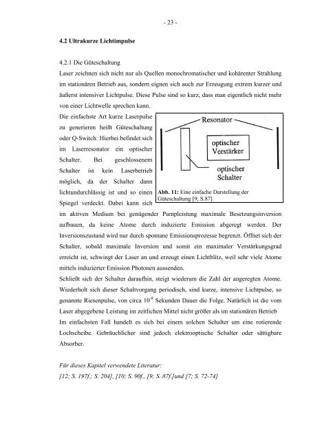 Physik-Facharbeit: Laser - Grundlagen, Systeme und Anwendung