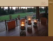 to download the Cabin brochure - Gozzer Ranch