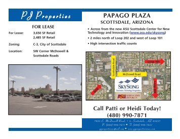 Papago Plaza Flyer.qxp - Gisplanning.net