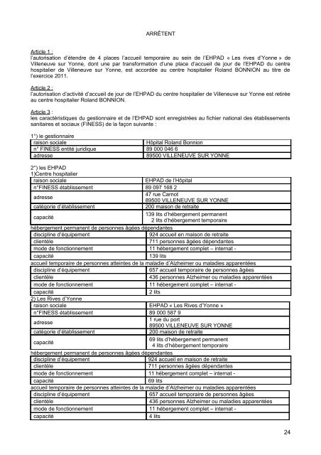 RAA 222 - Préfecture de la Côte-d'Or