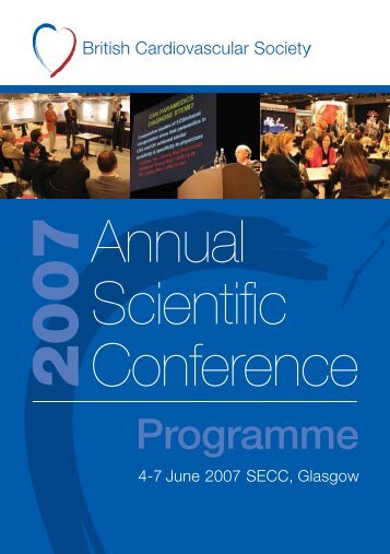 Programme - British Cardiovascular Society