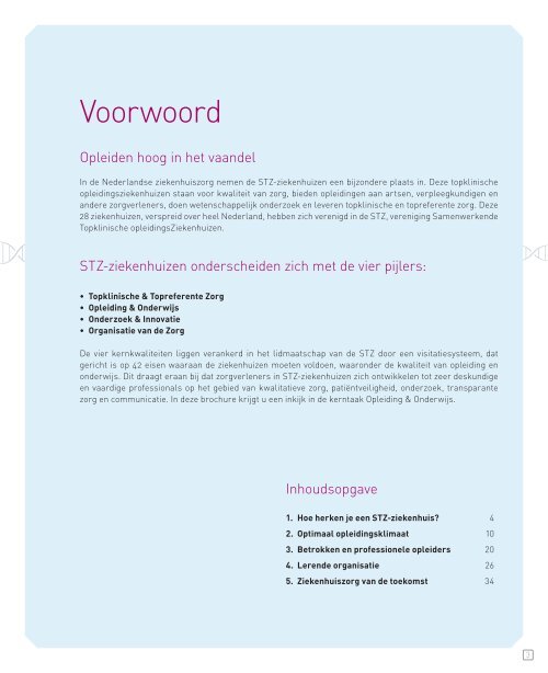 Brochure Opleiden zit in onze genen - Meander Medisch Centrum