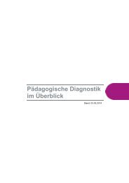 PÃ¤dagogische Diagnostik im Ãberblick: Dieses Kapitel als ... - SQA