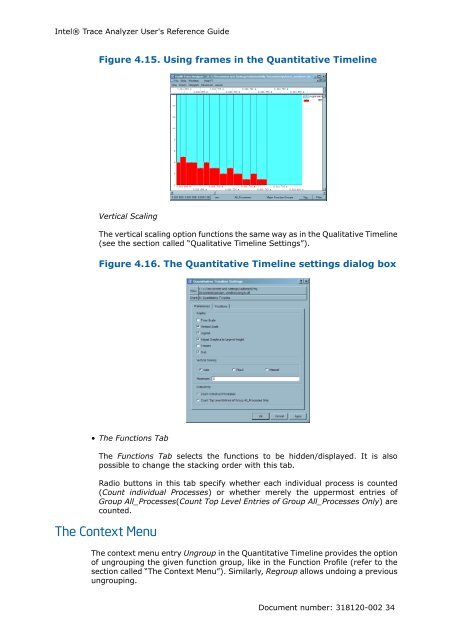 IntelÃ‚Â® Trace Analyzer User's Reference Guide