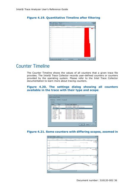 IntelÃ‚Â® Trace Analyzer User's Reference Guide