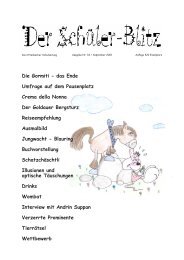 Ausgabe 33 / September 2010 (11 MB) - Primarschule Ottenbach