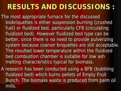 The Best Biobriquette Dimension and its Particle Size