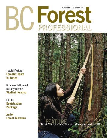 First Nations and Forest Management in BC Nov/Dec 2007