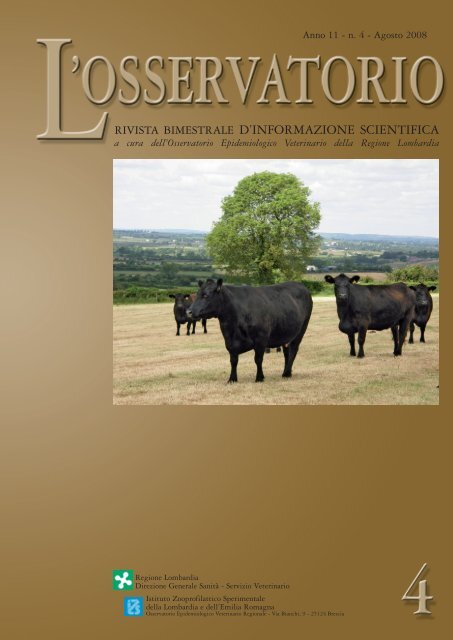 SanitÃ  animale - IZS della Lombardia e dell'Emilia Romagna