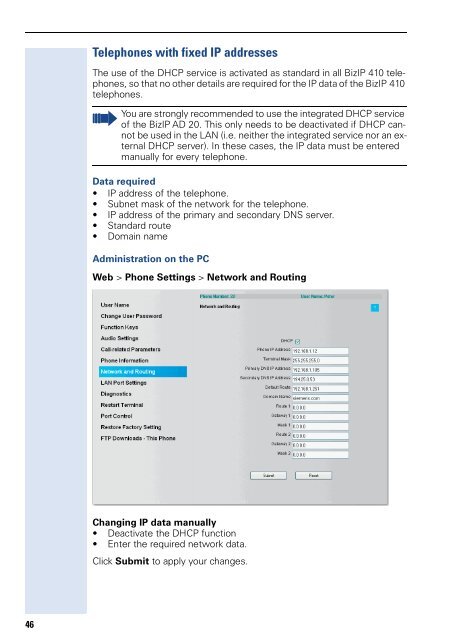 Administration - Siemens Enterprise Communications