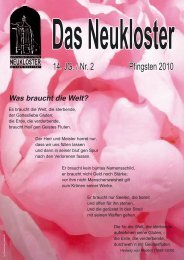 14. JG. / Nr. 2 Pfingsten 2010 - Neukloster