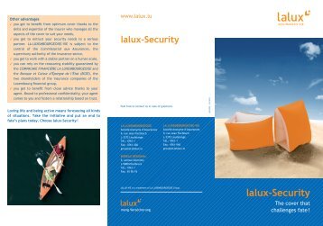 lalux-Security - Groupe La Luxembourgeoise