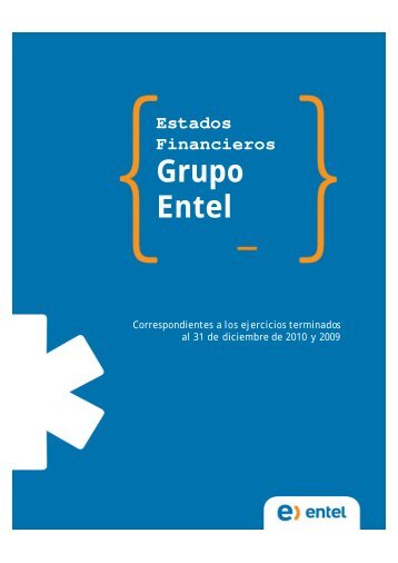 Estados Financieros Grupo Entel