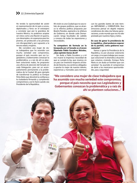 Revista Valores - Abril 2012