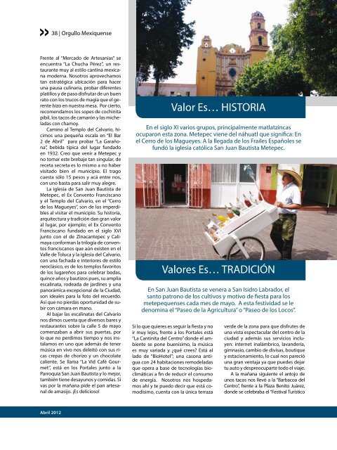 Revista Valores - Abril 2012