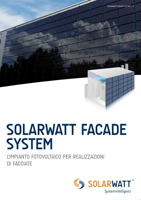 Brochure FACADE SYSTEM - Solarwatt