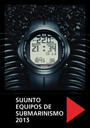 CatÃ¡logo Suunto - Aqua Lung