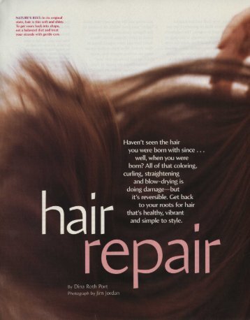 Hair Repair - Dina Roth Port