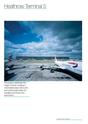 Terminal 5, Heathrow Airport (PDF, 1206 KB) - Rogers Stirk Harbour ...