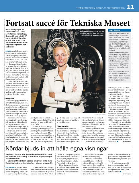 TeknikfÃ¶retagen Direkt nr 5 2008