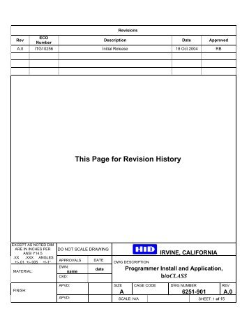 Bioclass Programmer manual.pdf - Grostech.com