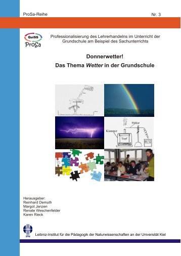 Donnerwetter! Das Thema Wetter in der Grundschule