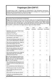 Fragebogen Zahn-ZAP-V1 - IDZ