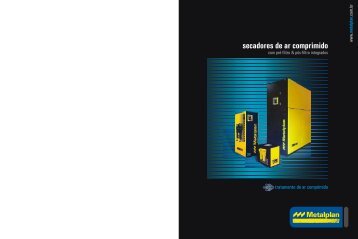 Secador de ar comprimido CP (Metaplan) - Raoli