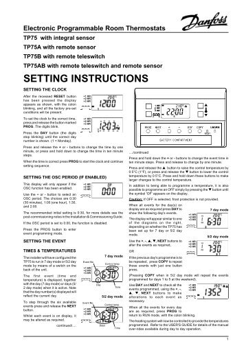 danfoss 4033 manual Swap randall 4033 with hive active | diynot forums.