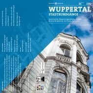 Stadrundgänge - auf eigene Faust - Stadt Wuppertal