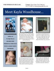 Meet Kayla Woodhouse... - Pure Publicity