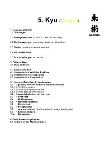 JJ PrÃ¼fungsprogramm 1 - OSC Bremerhaven