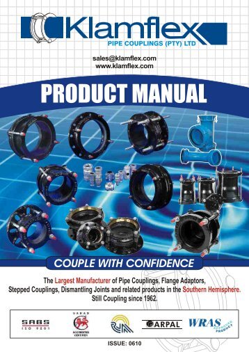 PRODUCT MANUAL - Klamflex