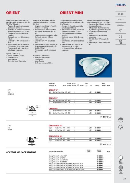 IK06 1J xx3 - Performance in Lighting