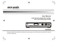 GH5930 (DH2839) English Usermanual - Dick Smith