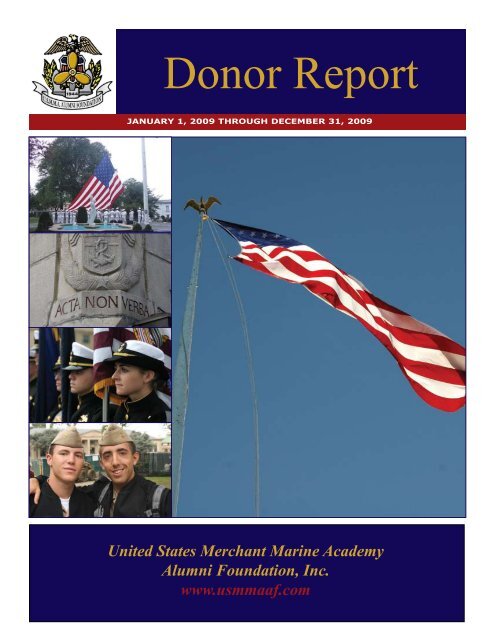 Donor Report - USMMA Alumni Association and Foundation