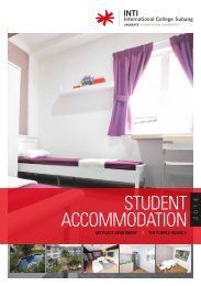 iics Accommodation may2013 - INTI International University