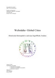 Weltstädte- Global Cities - Zeller