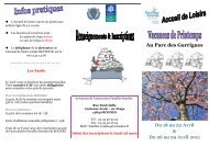 Consulter le programme - Rognes