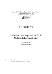 IPv4 und IPv6 - Informatik 4