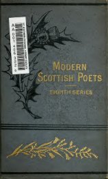 One hundred modern Scottish poets : with ... - The Grian Press